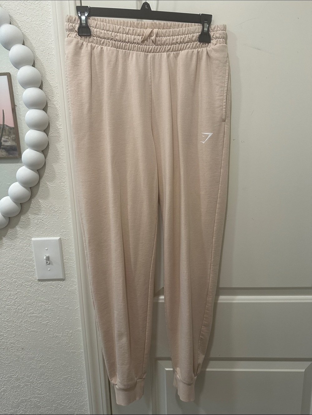 Gymshark light Pink Blush Jogger Sweatpants